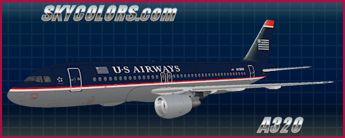 iFDG A320 US Airways N113UW (old colors)